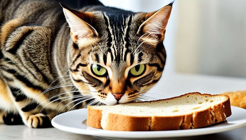 Monitoring Cat's Reaction to Bread