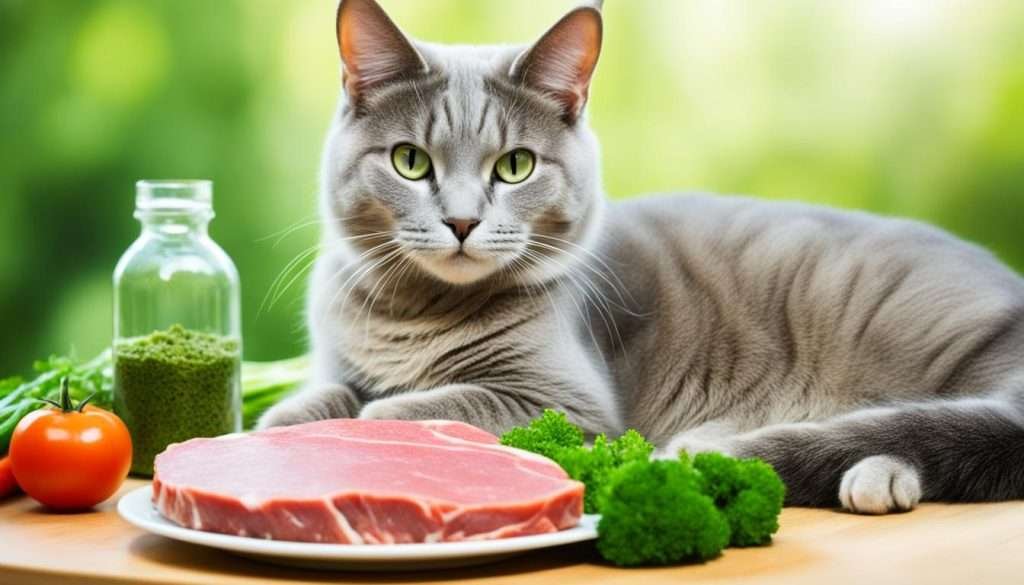 Raw feeding for cats