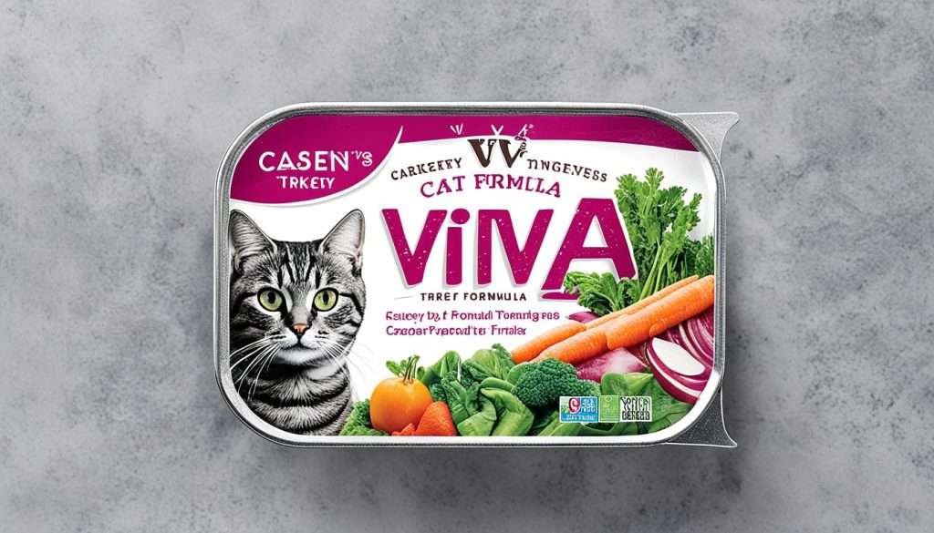 Viva for Cats Turkey Formula Raw Frozen Cat Food