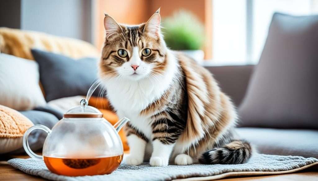 cat friendly tea preparation