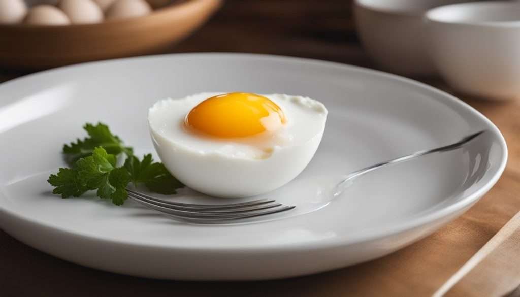 cooked eggs