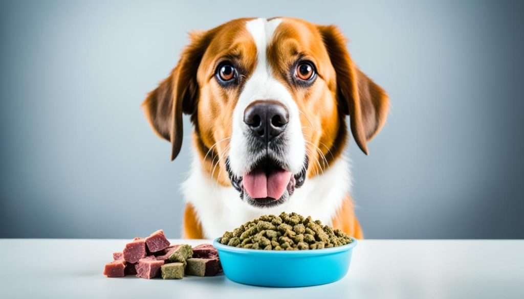 transitioning to raw dog food