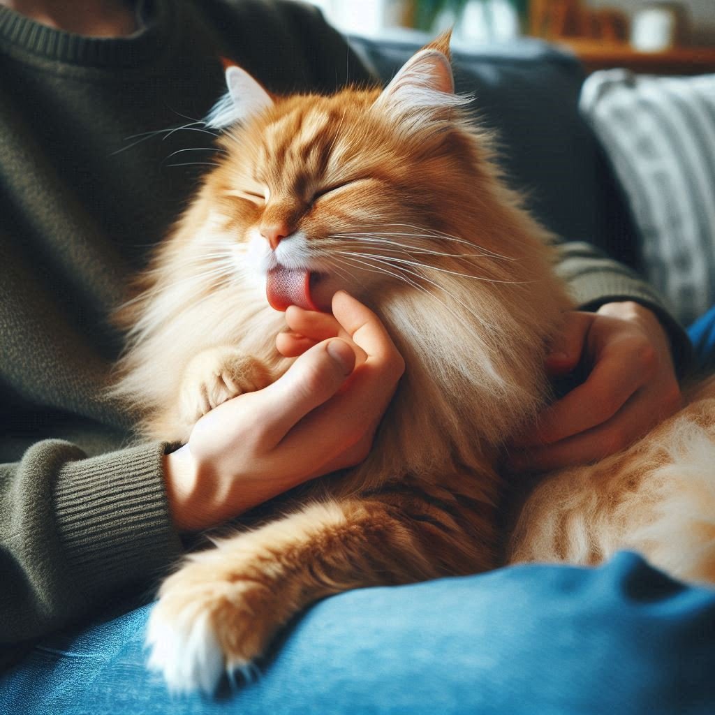 Cat Licking: Why Does My Cat Lick Me?