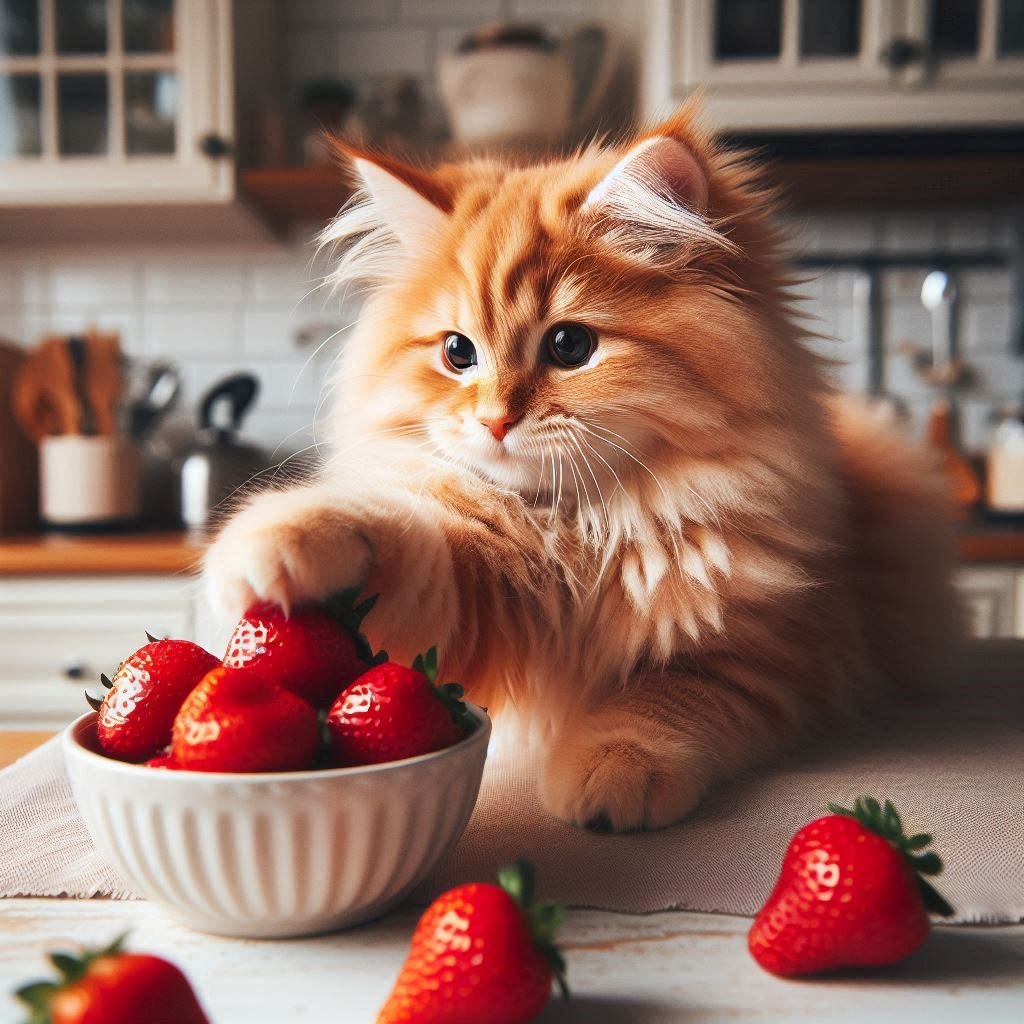 Can My Cat Have Strawberries?