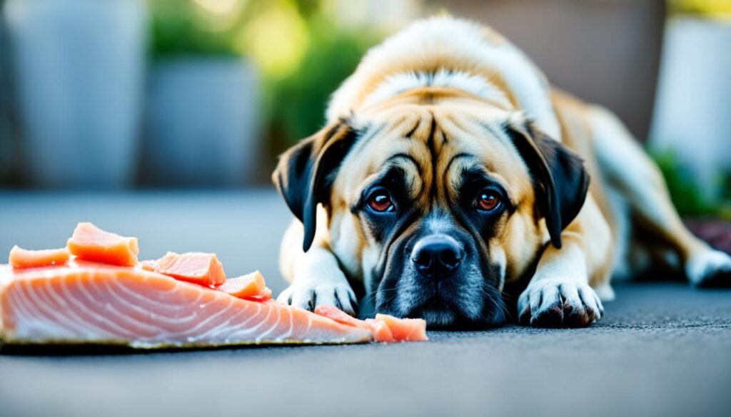 Risks of feeding dogs raw salmon