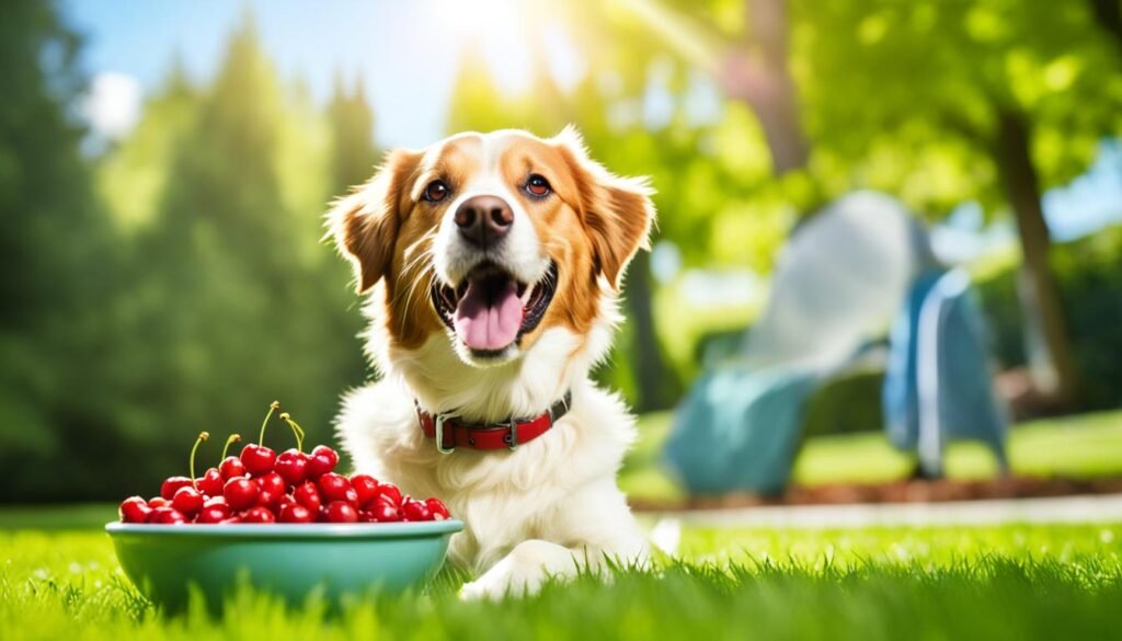 can i feed my dog cherries