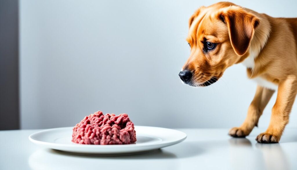 can i feed my dog raw mince