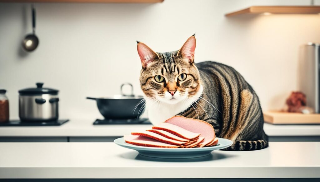 can my cat eat ham