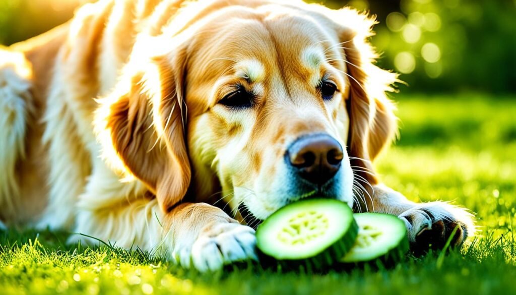 can my dog eat cucumbers