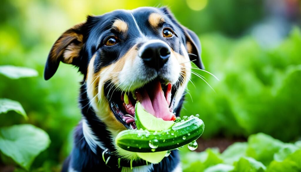 dog cucumber treats