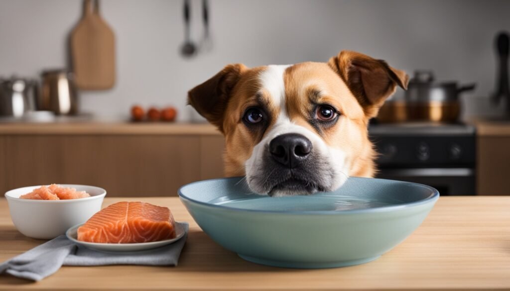 is raw salmon safe for dogs