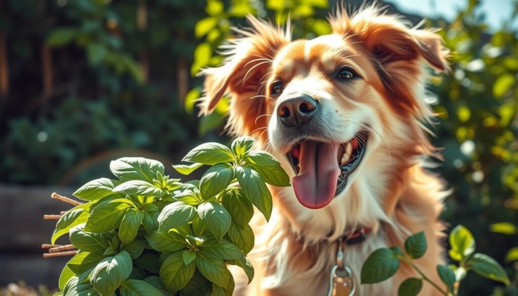 can dogs eat basil