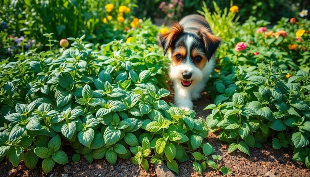 can dogs eat mint